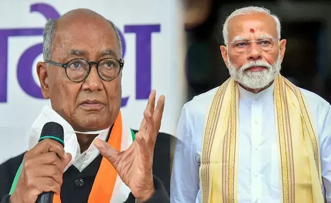 ಪ್ರಧಾನಿ ಮೋದಿ ಕಾನೂನು ಮತ್ತು ನಿಯಮಗಳಿಗೆ ಒಳಪಟ್ಟಿಲ್ಲವೆ?: ಪ್ರಧಾನಿಯ ಧ್ಯಾನದ ಚಿತ್ರಗಳ ಕುರಿತು ಕಾಂಗ್ರೆಸ್ ನಾಯಕ ದಿಗ್ವಿಜಯ್ ಸಿಂಗ್ ಪ್ರಶ್ನೆ ಪ್ರಧಾನಿ ಮೋದಿ ಕಾನೂನು ಮತ್ತು ನಿಯಮಗಳಿಗೆ ಒಳಪಟ್ಟಿಲ್ಲವೆ?: ಪ್ರಧಾನಿಯ ಧ್ಯಾನದ ಚಿತ್ರಗಳ ಕುರಿತು ಕಾಂಗ್ರೆಸ್ ನಾಯಕ ದಿಗ್ವಿಜಯ್ ಸಿಂಗ್ ಪ್ರಶ್ನೆ