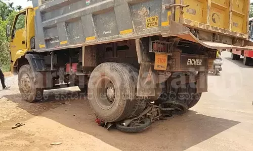 ಬೆಳ್ತಂಗಡಿ: ರಸ್ತೆ ಅಪಘಾತ; ಬೈಕ್‌ ಸವಾರ ಮೃತ್ಯು