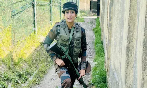 ಟೆರಿಟೋರಿಯಲ್ ಆರ್ಮಿಗೆ ನಿಯೋಜನೆಗೊಂಡ ಭವ್ಯಾ ನರಸಿಂಹಮೂರ್ತಿ