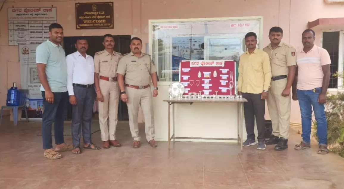 ಚಿಕ್ಕಮಗಳೂರು | ಮನೆ ಕಳ್ಳತನ ಮಾಡುತ್ತಿದ್ದ ಆರೋಪಿಯ ಬಂಧನ : 28 ಲಕ್ಷ ರೂ. ಮೌಲ್ಯದ ಚಿನ್ನಾಭರಣಗಳು ವಶಕ್ಕೆ