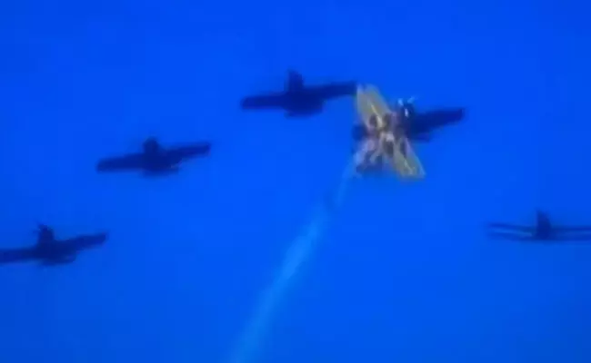 ಪೋರ್ಚುಗಲ್ | ಏರ್‌ ಶೋ ಸಂದರ್ಭ ವಿಮಾನಗಳ ಡಿಕ್ಕಿ ; ಪೈಲಟ್ ಮೃತ್ಯು