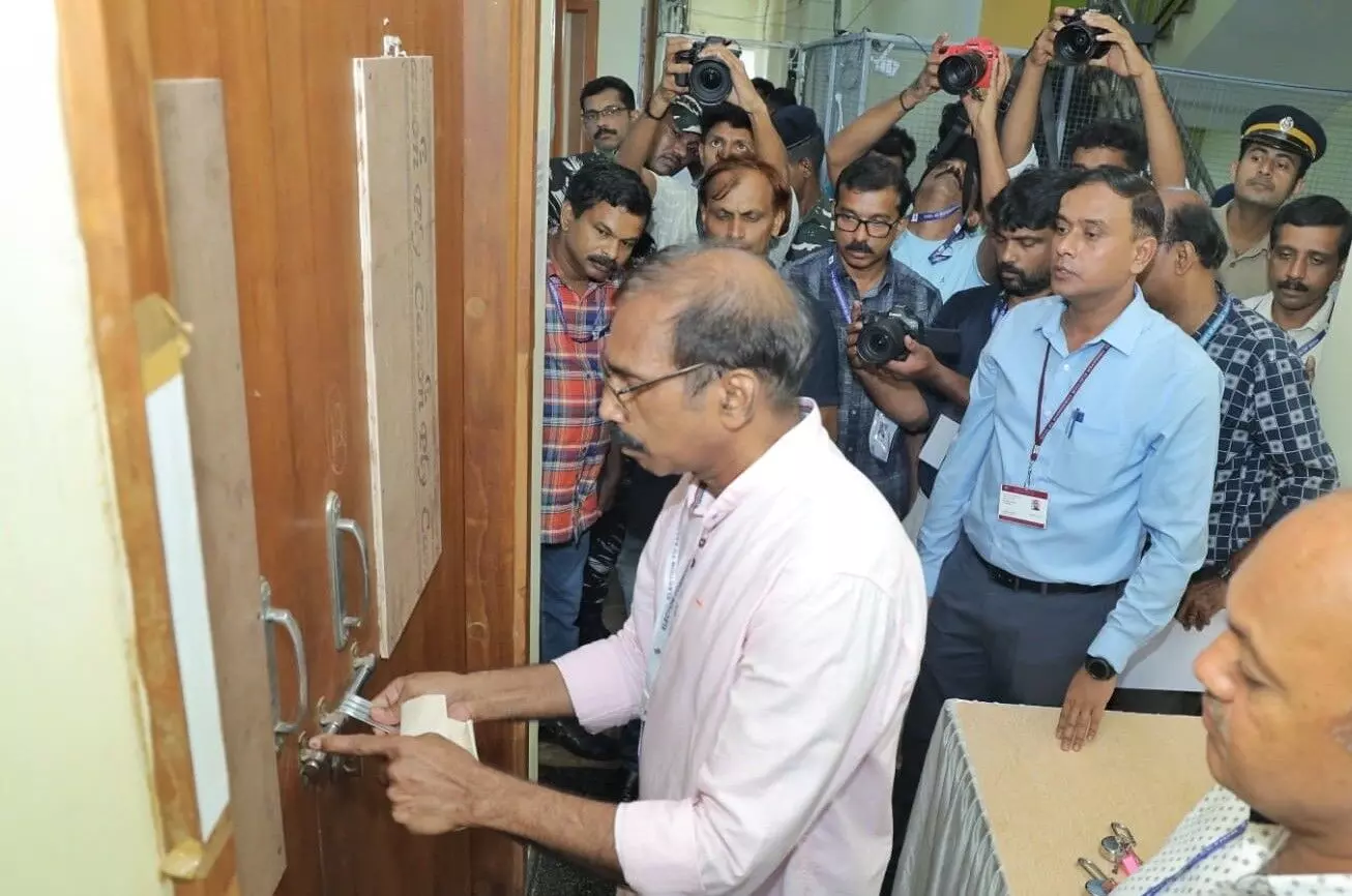 ಕಾಸರಗೋಡು: ಲೋಕಸಭಾ ಚುನಾವಣೆಯ ಮತ ಎಣಿಕೆ ಆರಂಭ ಕಾಸರಗೋಡು: ಲೋಕಸಭಾ ಚುನಾವಣೆಯ ಮತ ಎಣಿಕೆ ಆರಂಭ