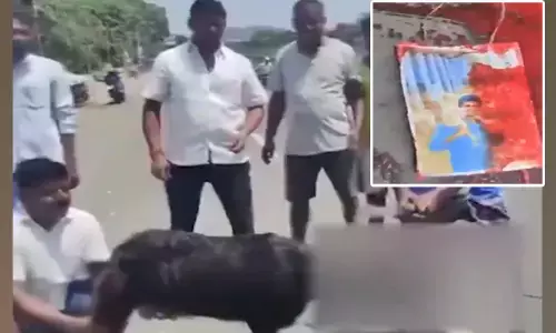 ಅಣ್ಣಾಮಲೈ ಫೋಟೊ ಕಟ್ಟಿ ಮೇಕೆಯ ಬಲಿ; ಕಠಿಣ ಕ್ರಮಕ್ಕೆ ಬಿಜೆಪಿ ಆಗ್ರಹ