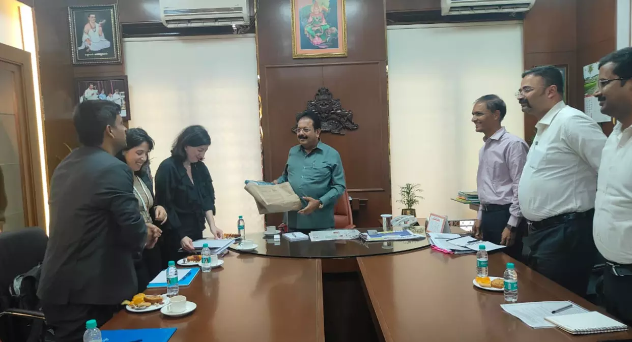 ಇಸ್ರೇಲ್ ಪ್ರತಿನಿಧಿಗಳೊಂದಿಗೆ ಕೃಷಿ ಸಚಿವರ ಚರ್ಚೆ ಇಸ್ರೇಲ್ ಪ್ರತಿನಿಧಿಗಳೊಂದಿಗೆ ಕೃಷಿ ಸಚಿವರ ಚರ್ಚೆ