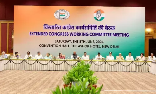 ಸರ್ವಾಧಿಕಾರಿ ಶಕ್ತಿಗಳಿಗೆ ಜನ ತಕ್ಕ ಪಾಠ ಕಲಿಸಿದ್ದಾರೆ: ಕಾಂಗ್ರೆಸ್ ಕಾರ್ಯಕಾರಿಣಿ ಸಭೆಯಲ್ಲಿ ಖರ್ಗೆ