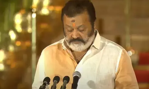 ಕೇಂದ್ರದ ರಾಜ್ಯ ಖಾತೆಯ ಸಚಿವರಾಗಿ ಪ್ರಮಾಣ ವಚನ ಸ್ವೀಕರಿಸಿದ ಸುರೇಶ್‌ ಗೋಪಿ