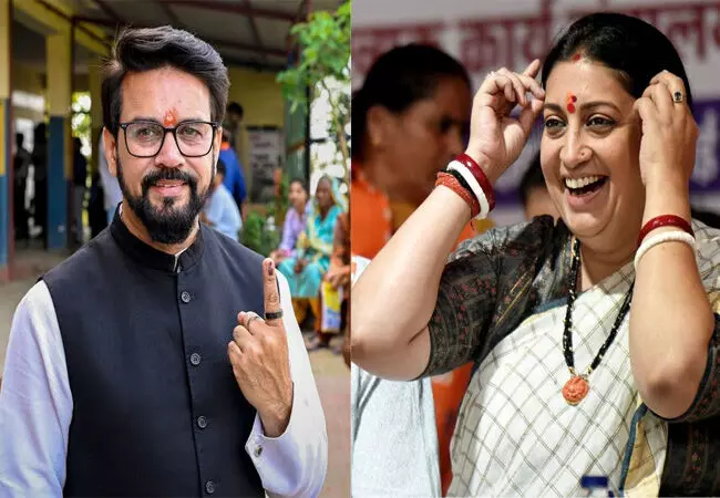 ಸ್ಮೃತಿ ಇರಾನಿ, ಅನುರಾಗ್ ಠಾಕೂರ್ ಸೇರಿದಂತೆ 37 ಮಂದಿಗೆ ತಪ್ಪಿದ ಸಚಿವ ಸ್ಥಾನ