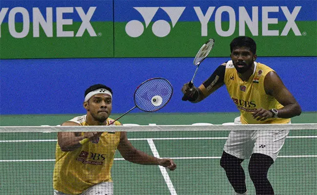 ಬಿಡಬ್ಲ್ಯುಎಫ್ ರ್ಯಾಂಕಿಂಗ್ | ನಂ.1 ಸ್ಥಾನ ಕಳೆದುಕೊಂಡ ಸಾತ್ವಿಕ್-ಚಿರಾಗ್ ಬಿಡಬ್ಲ್ಯುಎಫ್ ರ್ಯಾಂಕಿಂಗ್ | ನಂ.1 ಸ್ಥಾನ ಕಳೆದುಕೊಂಡ ಸಾತ್ವಿಕ್-ಚಿರಾಗ್