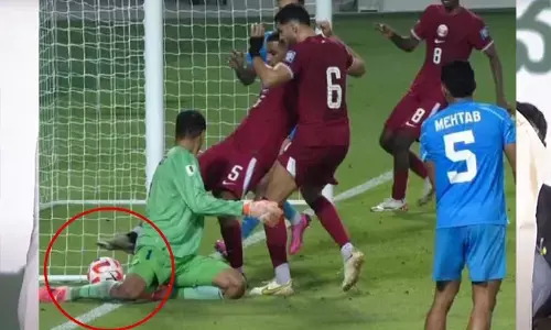 ಭಾರತದ ವಿರುದ್ಧ ಕತರ್ ವಿವಾದಾತ್ಮಕ ಗೋಲು: ತನಿಖೆಗೆ ಕೋರಿದ AIFF