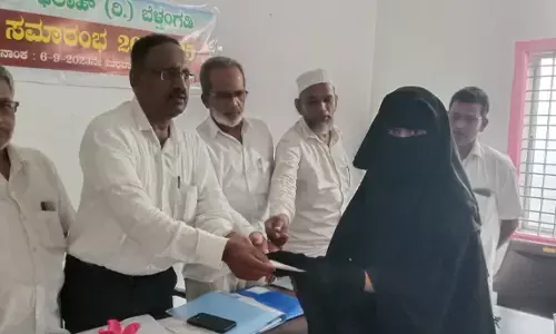 ದ್ವಿತೀಯ ಪಿಯುಸಿ ಪರೀಕ್ಷೆ:  ರಾಜ್ಯಕ್ಕೆ 7ನೇ ರ‍್ಯಾಂಕ್‌ ಪಡೆದ ಮುಸ್ಕಾನ್ ಕೌಸರ್ ಗೆ ಜಮೀಯತುಲ್ ಫಲಾಹ್ ವತಿಯಿಂದ ಸನ್ಮಾನ