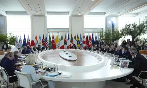 ಚೀನಾದ ಮಿಲಿಟರಿ ಮತ್ತು ಆರ್ಥಿಕ ನೀತಿಗಳ ವಿರುದ್ಧ ಸಾಮೂಹಿಕ ಕ್ರಮ |  ಜಿ7 ಶೃಂಗಸಭೆಯಲ್ಲಿ ಸಮಾಲೋಚನೆ