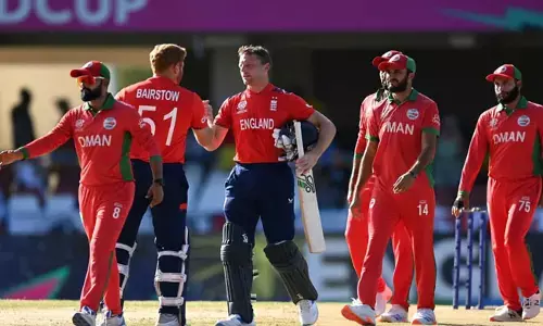 47 ರನ್ ಗೆ ಆಲೌಟಾದ ಒಮಾನ್ : ಟಿ-20 ವಿಶ್ವಕಪ್ ನಲ್ಲಿ ಇಂಗ್ಲೆಂಡ್ ಗೆ ಭರ್ಜರಿ ಜಯ