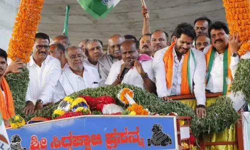 ಕಾವೇರಿ ವಿಷಯದಲ್ಲಿ ಮಂಡ್ಯಕ್ಕೆ ನ್ಯಾಯ ಒದಗಿಸುವುದು ಮೊದಲ ಆದ್ಯತೆ : ಕೇಂದ್ರ ಸಚಿವ ಎಚ್‌ಡಿಕೆ ಭರವಸೆ