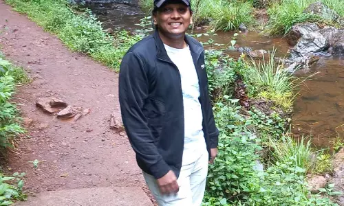 ತರೀಕೆರೆ: ಜಲಪಾತದ ಬಳಿ ಸೆಲ್ಫಿ ತಗೆದುಕೊಳ್ಳುವಾಗ ಕಾಲುಜಾರಿ ಬಿದ್ದು ಯುವಕ ಮೃತ್ಯು