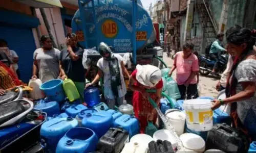 ನೀರಿನ ಕೊರತೆಯಿಂದ ಲ್ಯುಟಿನ್ಸ್ ದಿಲ್ಲಿಯಲ್ಲಿ ನೀರಿಗಾಗಿ ಹಾಹಾಕಾರ ಸಾಧ್ಯತೆ: ಸಂಪ್ಗಳಿಗೆ ಪೂರೈಕೆಯಾಗುತ್ತಿರುವ ನೀರಿನ ಪ್ರಮಾಣದಲ್ಲಿ ಶೇ. 40ರಷ್ಟು ಕುಸಿತ