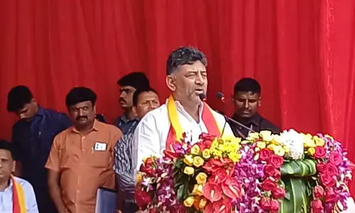 ಕನ್ನಡದ ವಿಚಾರದಲ್ಲಿ ನಮ್ಮ ಸರಕಾರ ರಾಜಿಯಾಗುವುದಿಲ್ಲ: ಡಿ.ಕೆ.ಶಿವಕುಮಾರ್