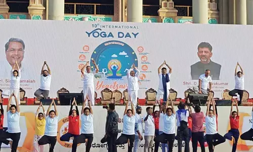 ರಾಜ್ಯದ ಎಲ್ಲೆಡೆ ʼಅಂತಾರಾಷ್ಟ್ರೀಯ ಯೋಗ ದಿನʼ ಆಚರಣೆ