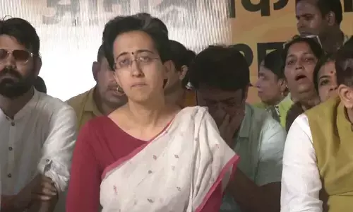 ದಿಲ್ಲಿಗೆ ನೀರು ಹರಿಸುವ ಬ್ಯಾರೇಜ್‌ನ ಬಾಗಿಲು ಮುಚ್ಚಿದ ಹರ್ಯಾಣ : ಆತಿಶಿ