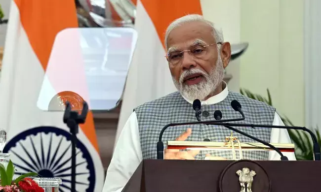 ಇದೇ ಪ್ರಥಮ ಬಾರಿಗೆ ಪ್ರಮಾಣ ವಚನ ಸ್ವೀಕಾರ ನಮ್ಮದೇ ಸಂಸತ್ ಭವನದಲ್ಲಿ ಆಗುತ್ತಿದೆ: ಪ್ರಧಾನಿ ಮೋದಿ