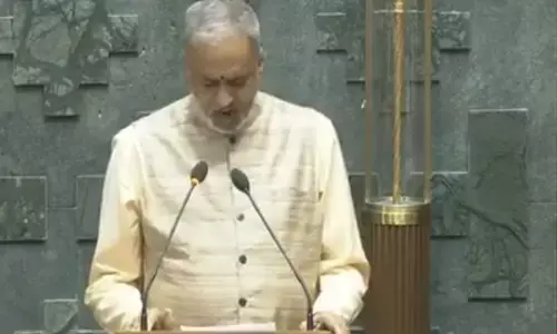 ಸಂಸದ ವಿಶ್ವೇಶ್ವರ ಹೆಗಡೆ ಕಾಗೇರಿಯಿಂದ ಸಂಸ್ಕೃತದಲ್ಲಿ ಪ್ರಮಾಣ ವಚನ ಸ್ವೀಕಾರ