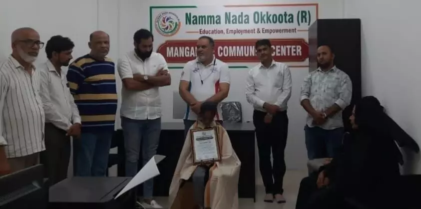 ಸಹಪಾಠಿಯ ಜೀವ ರಕ್ಷಿಸಿದ ವಿದ್ಯಾರ್ಥಿನಿಗೆ ಅಭಿನಂದನೆ