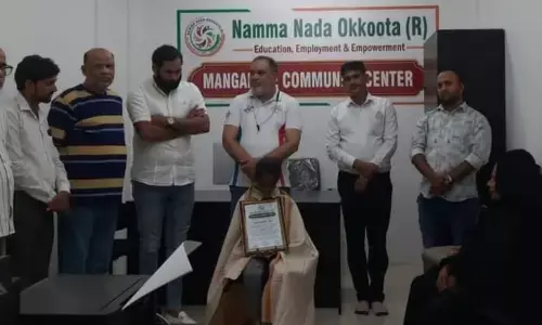 ಸಹಪಾಠಿಯ ಜೀವ ರಕ್ಷಿಸಿದ ವಿದ್ಯಾರ್ಥಿನಿಗೆ ಅಭಿನಂದನೆ