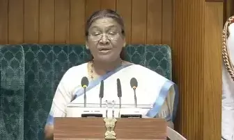 ಸಂಸತ್ತಿನ ಜಂಟಿ ಅಧಿವೇಶನವನ್ನುದ್ದೇಶಿಸಿ ರಾಷ್ಟ್ರಪತಿ ಭಾಷಣ