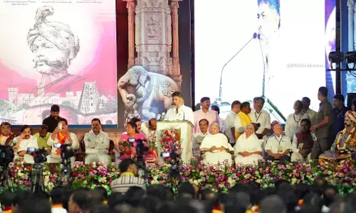 ಬೆಂಗಳೂರು ಕಟ್ಟಿದ ಕೆಂಪೇಗೌಡರನ್ನು ಒಂದು ಜಾತಿಗೆ ಸೀಮಿತ ಮಾಡಬಾರದು : ಡಿ.ಕೆ.ಶಿವಕುಮಾರ್