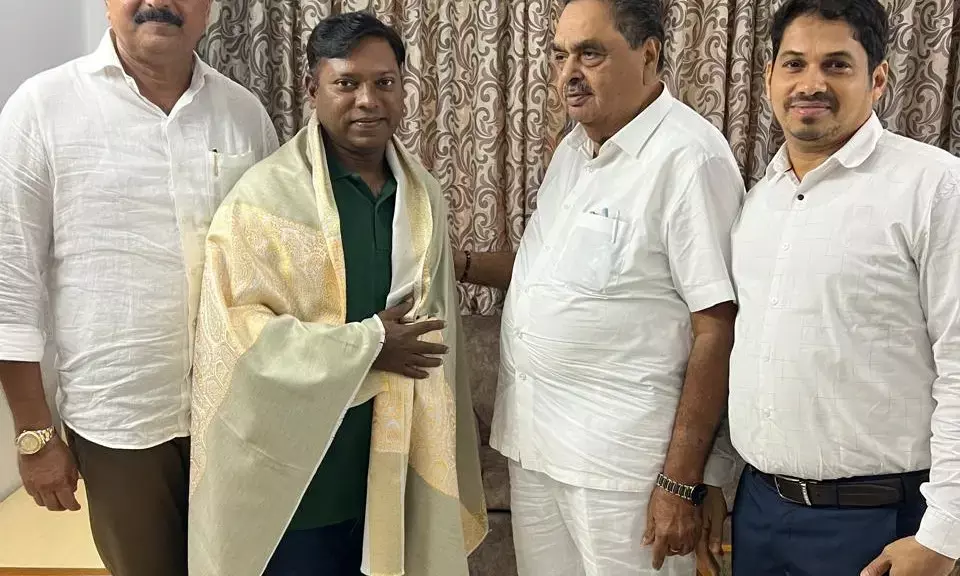 ಸಂಸದ ಸಸಿಕಾಂತ್ ಸೆಂಥಿಲ್‌ರನ್ನು ಅಭಿನಂದಿಸಿದ ಮಾಜಿ ಸಚಿವ ರಮಾನಾಥ ರೈ