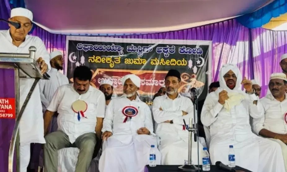ನರಿಂಗಾನ: ನವೀಕೃತ ರಿಫಾಯಿಯ್ಯಾ ಜುಮಾ ಮಸೀದಿ ಉದ್ಘಾಟನೆ