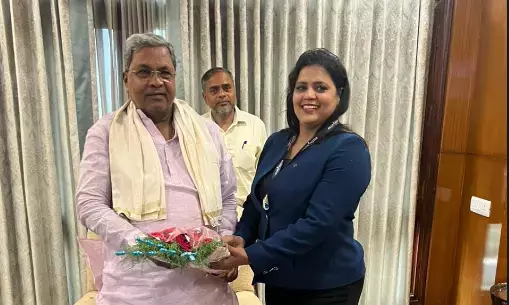 ಸಿಎಂ ಸಿದ್ದರಾಮಯ್ಯ ಅವರನ್ನು ಭೇಟಿಯಾದ ಖುದ್ಸಿಯಾ ನಝೀರ್