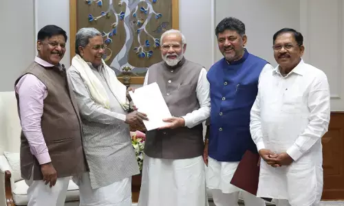 ಪ್ರಧಾನಿ ನರೇಂದ್ರ ಮೋದಿಯವರನ್ನು ಭೇಟಿಯಾದ ಸಿಎಂ ಸಿದ್ದರಾಮಯ್ಯ