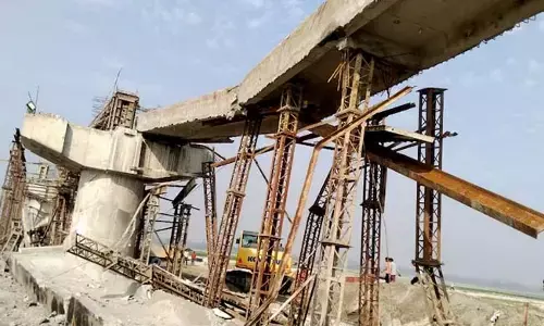 ಜಾರ್ಖಂಡ್ | ನಿರ್ಮಾಣ ಹಂತದ ಸೇತುವೆಯ ಗರ್ಡರ್ ಕುಸಿತ