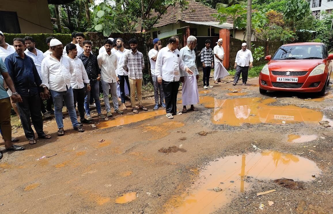 ಚೆಂಬುಗುಡ್ಡೆ: ಹೊಂಡಮಯವಾದ ರಸ್ತೆ, ಸಂಚಾರ ದುಸ್ತರ