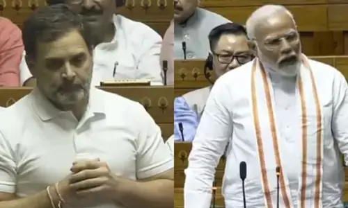 “ತಮ್ಮನ್ನು ಹಿಂದೂಗಳೆಂದು ಕರೆದುಕೊಳ್ಳುವವರು ಹಿಂಸೆಯ ಬಗ್ಗೆ ಮಾತನಾಡುತ್ತಾರೆ”: ರಾಹುಲ್‌ ಗಾಂಧಿ ಹೇಳಿಕೆಯಿಂದ ಲೋಕಸಭೆಯಲ್ಲಿ ಗದ್ದಲ