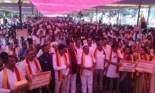 ‘ಕನ್ನಡಿಗರ ಉದ್ಯೋಗ ಮೀಸಲಾತಿ’ ಕಾಯ್ದೆ ಜಾರಿಗೊಳಿಸಿ : ಕರವೇ ಅಧ್ಯಕ್ಷ ನಾರಾಯಣಗೌಡ