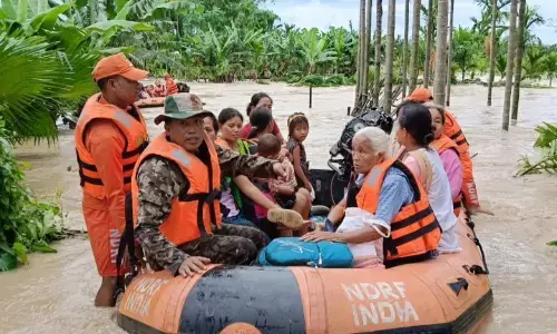 ಅಸ್ಸಾಂ, ಅರುಣಾಚಲದಲ್ಲಿ ವ್ಯಾಪಕ ಮಳೆ; ಪ್ರವಾಹ ಪರಿಸ್ಥಿತಿ ಉಲ್ಬಣ