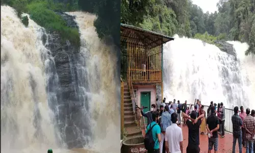 ಕೊಡಗಿನಲ್ಲಿ ಉತ್ತಮ ಮಳೆ | ನದಿ, ತೊರೆ, ಜಲಪಾತಗಳಿಗೆ ಇಳಿಯದಂತೆ ನಿರ್ಬಂಧ