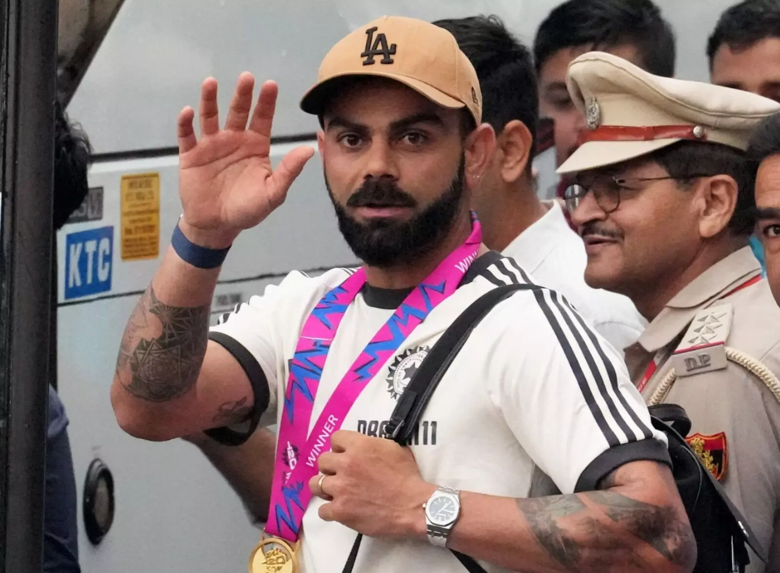 ಟಿ20 ವಿಶ್ವಕಪ್ ವಿಜೇತ ಭಾರತ ತಂಡಕ್ಕೆ ದಿಲ್ಲಿಯಲ್ಲಿ ಭವ್ಯ ಸ್ವಾಗತ