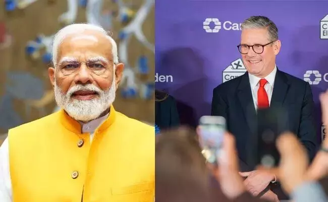 ನೂತನ ಬ್ರಿಟನ್ ಪ್ರಧಾನಿಗೆ ಮೋದಿ ಕರೆ, ಭಾರತಕ್ಕೆ ಆಹ್ವಾನ ನೂತನ ಬ್ರಿಟನ್ ಪ್ರಧಾನಿಗೆ ಮೋದಿ ಕರೆ, ಭಾರತಕ್ಕೆ ಆಹ್ವಾನ