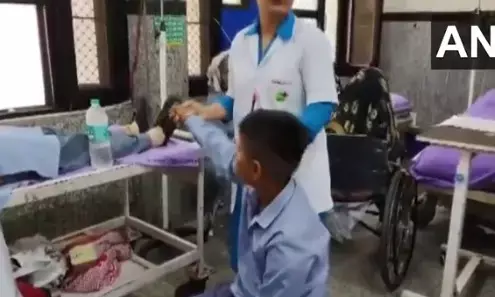 ಹರ್ಯಾಣ: ಬಸ್ ಪಲ್ಟಿಯಾಗಿ 40ಕ್ಕೂ ಹೆಚ್ಚು ಮಕ್ಕಳಿಗೆ ಗಾಯ