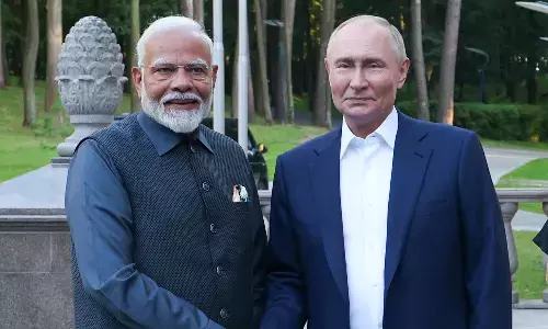 ಪುಟಿನ್ ರತ್ನಗಂಬಳಿ ಸ್ವಾಗತ; ಮೋದಿಗೆ ಖಾಸಗಿ ಔತಣ!