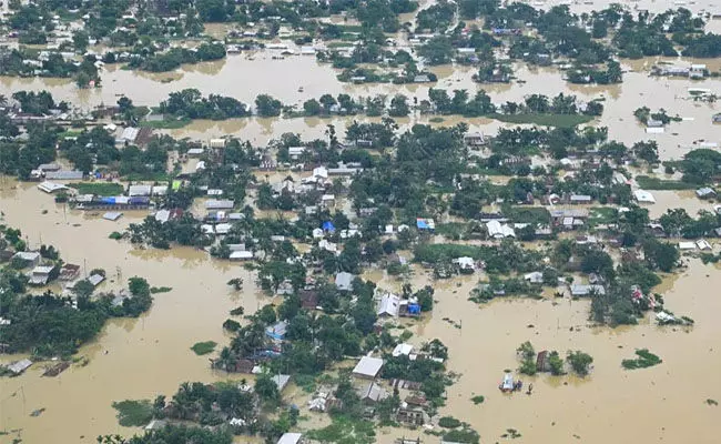 ಅಸ್ಸಾಂನಲ್ಲಿ ನೆರೆ ಪರಿಸ್ಥಿತಿ ಸುಧಾರಣೆ ; ನದಿಗಳಲ್ಲಿ ನೀರಿನ ಮಟ್ಟ ಇಳಿಕೆ
