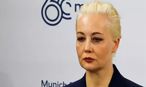 ನವಾಲಿ ನ ಪತ್ನಿಯನ್ನು `ಭಯೋತ್ಪಾದಕರ ಪಟ್ಟಿಗೆ ಸೇರಿಸಿದ ರಶ್ಯ