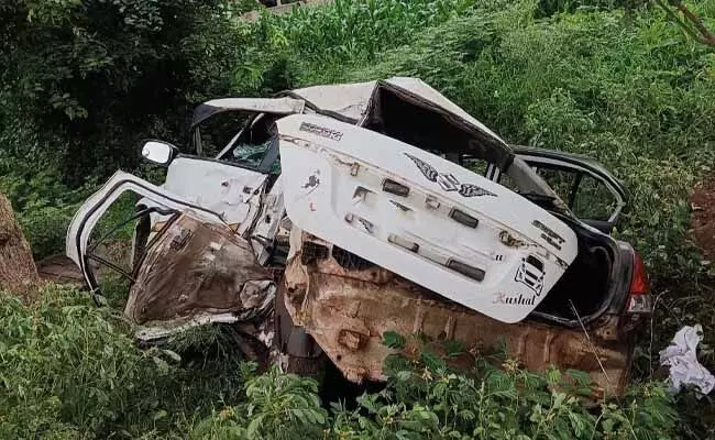 ಹಾವೇರಿ: ಮರಕ್ಕೆ ಕಾರು ಢಿಕ್ಕಿ; ಇಬ್ಬರು ಮೃತ್ಯು