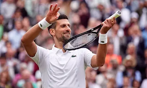 ಮುಸೆಟ್ಟಿ ಗೆ ಸೋಲುಣಿಸಿ ವಿಂಬಲ್ಡನ್ ಫೈನಲ್ ಪ್ರವೇಶಿಸಿದ  ಜೊಕೊವಿಕ್‌