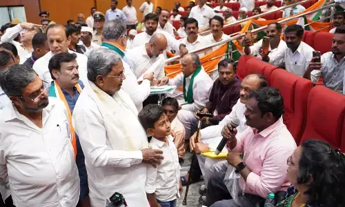 ಕೆಪಿಸಿಸಿ ಕಚೇರಿಯಲ್ಲಿ ನಡೆದ ಕಾರ್ಯಕರ್ತರೊಂದಿಗೆ ನಿಮ್ಮ ಸಿಎಂ ಅಹವಾಲು ಸ್ವೀಕಾರ ಕಾರ್ಯಕ್ರಮ