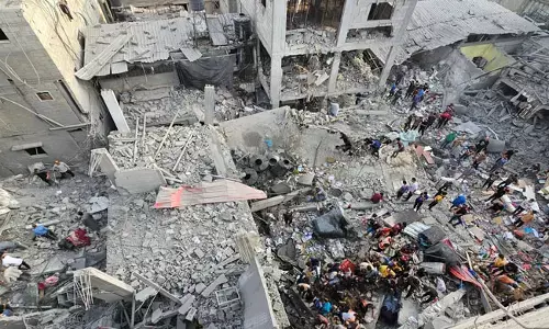 ಗಾಝಾ, ರಫಾದ ಮೇಲೆ ಮುಂದುವರಿದ ಇಸ್ರೇಲ್ ದಾಳಿ : ಕನಿಷ್ಟ 11 ಮಂದಿ ಮೃತ್ಯು