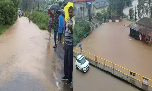 ಮಳೆಯ ಅಬ್ಬರಕ್ಕೆ ಕೊಡಗು ತತ್ತರ | ಹಲವು ಕುಟುಂಬಗಳ ಸ್ಥಳಾಂತರ : ಅಪಾರ ಹಾನಿ