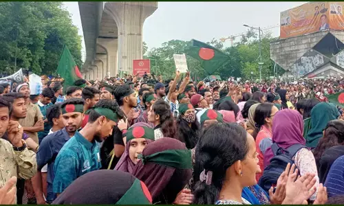 ಬಾಂಗ್ಲಾದಲ್ಲಿ ನಿಲ್ಲದ ಮೀಸಲಾತಿ ವಿರೋಧಿ ಹಿಂಸೆ | ಪ್ರತಿಭಟನೆಗೆ ಬಲಿಯಾದವರ ಸಂಖ್ಯೆ 7ಕ್ಕೇರಿಕೆ, 500ಕ್ಕೂ ಅಧಿಕ ಮಂದಿಗೆ ಗಾಯ